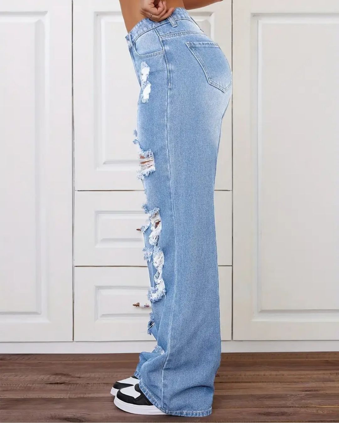 Rebel Ripped Jean
