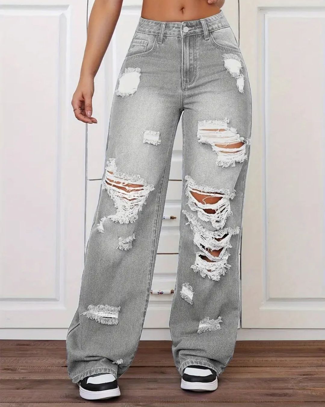 Rebel Ripped Jean
