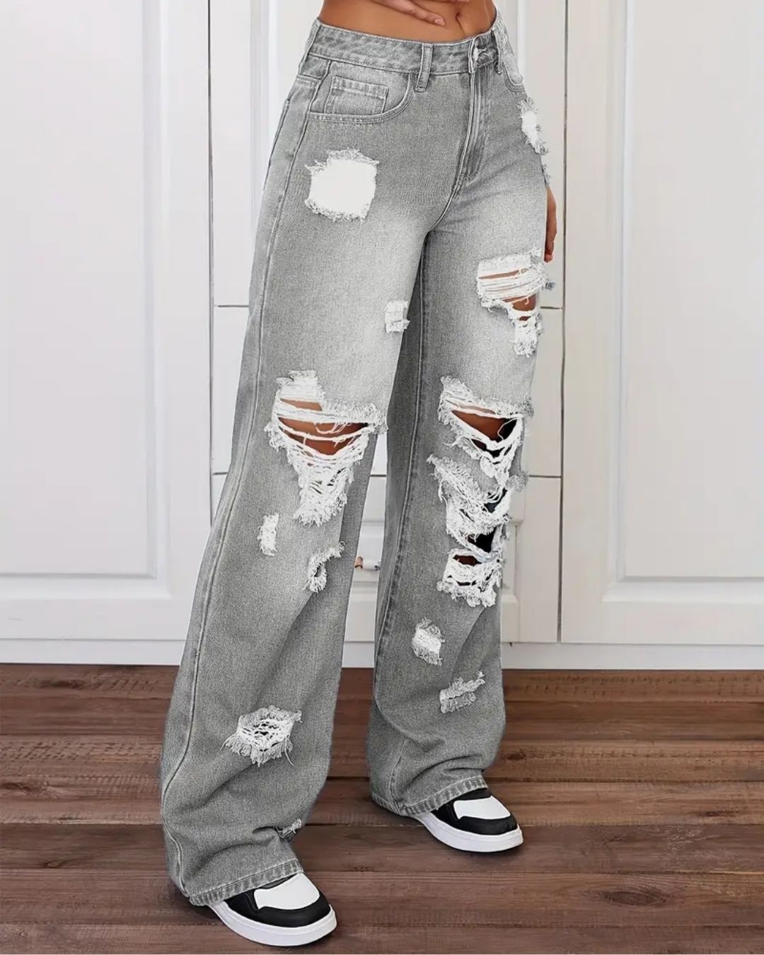 Rebel Ripped Jean