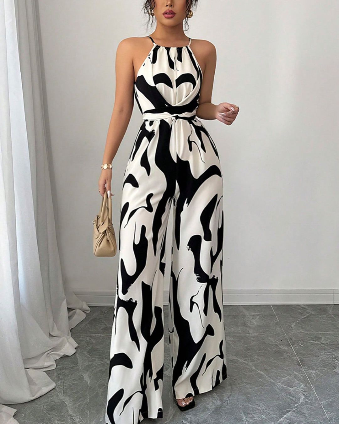 Combinaison Zebra Flow Ébène