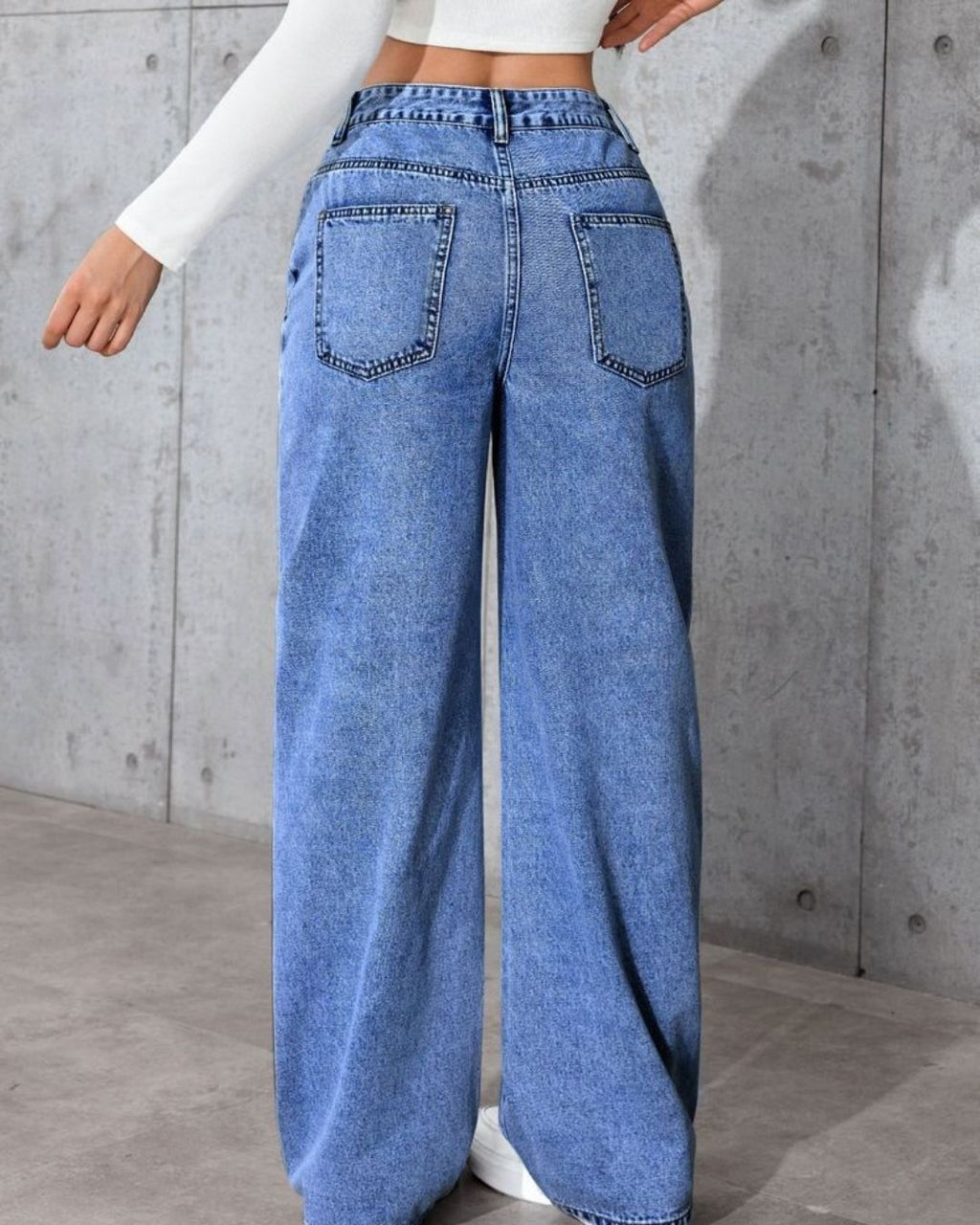 Deep Sea Wide Retro Jean
