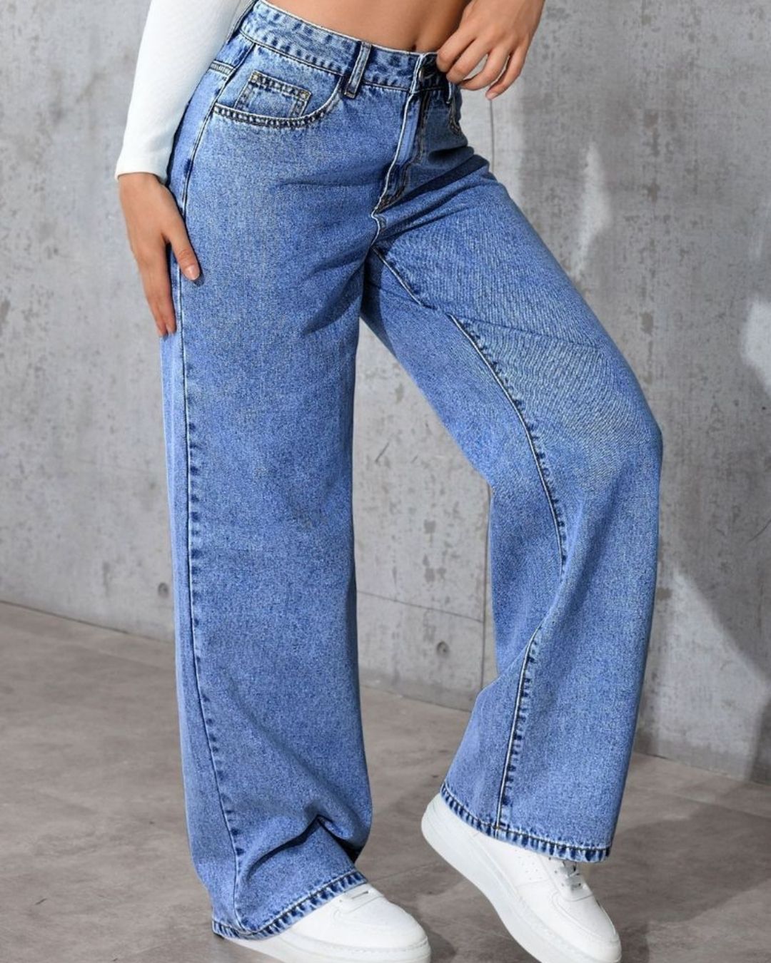 Deep Sea Wide Retro Jean