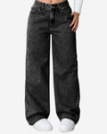 Midnight Onyx Wide Retro Jean