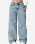 Glacier Blue Wide Retro Jean