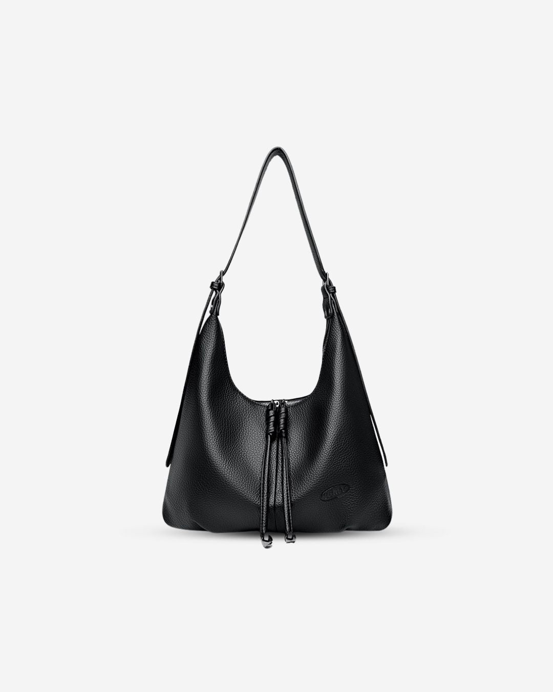Sac Hobo Velours de Cuir