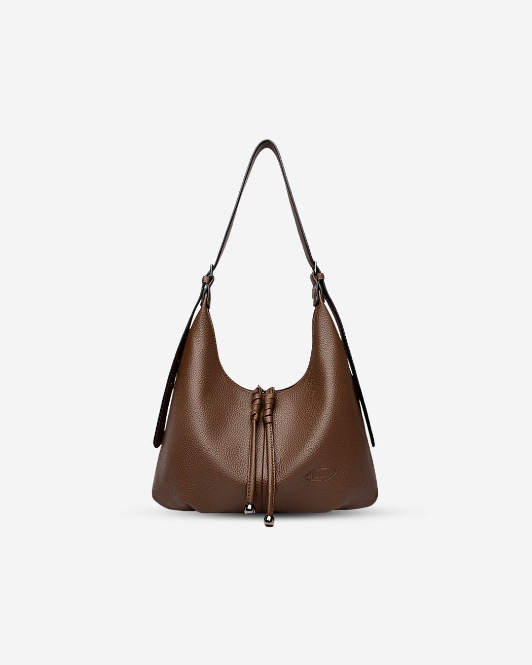 Sac Hobo Velours de Cuir