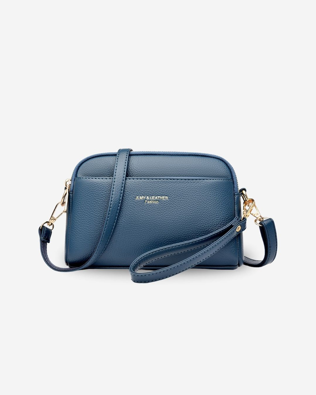 Fan-Shaped Messenger Clutch Bag