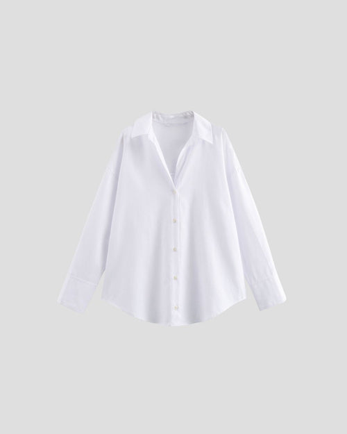 Chemise en Popeline City Relax